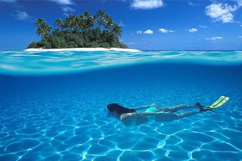 35 мест на Земле с кристально чистой водой, позволяющей заглянуть в подводный мир